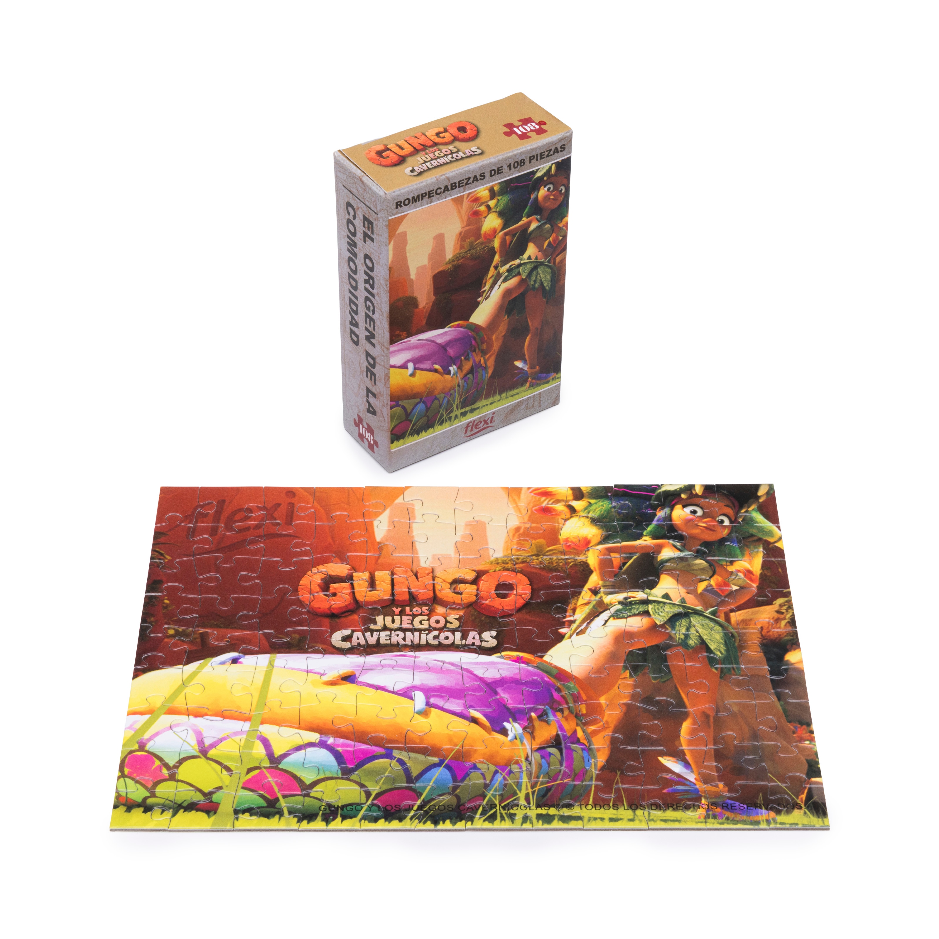 Rompecabezas Gungo, producto exclusivo de la colección Gungo