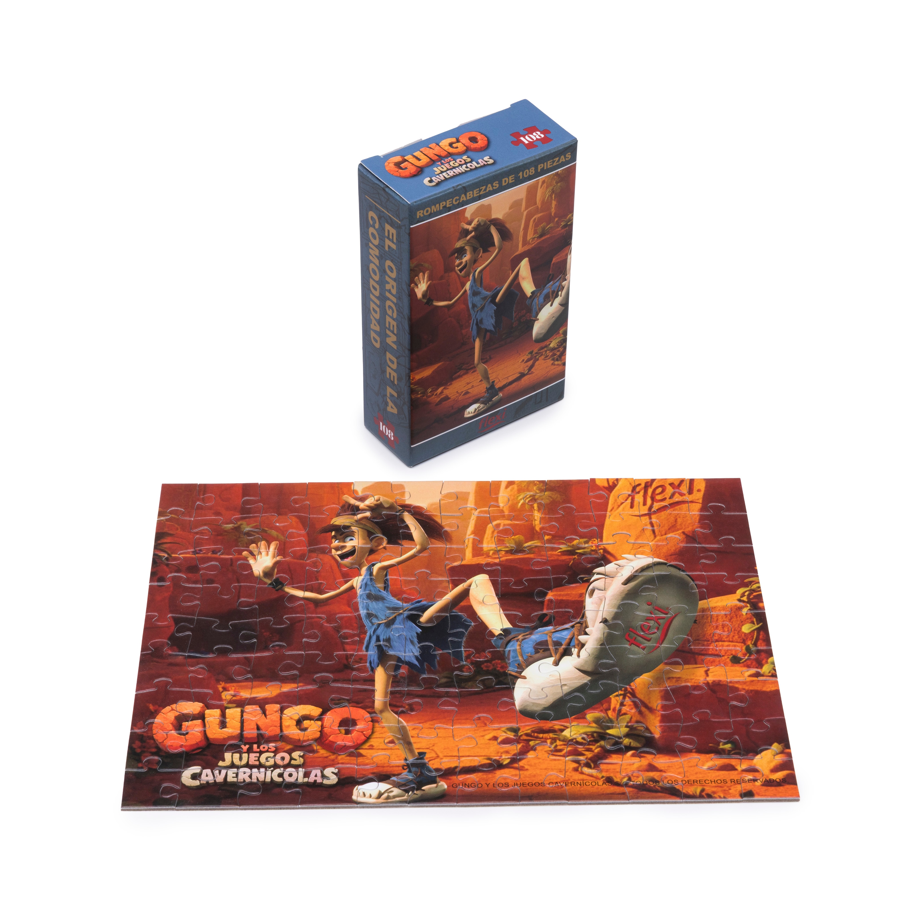 Rompecabezas Gungo · Diseño 2, producto exclusivo de la colección Gungo