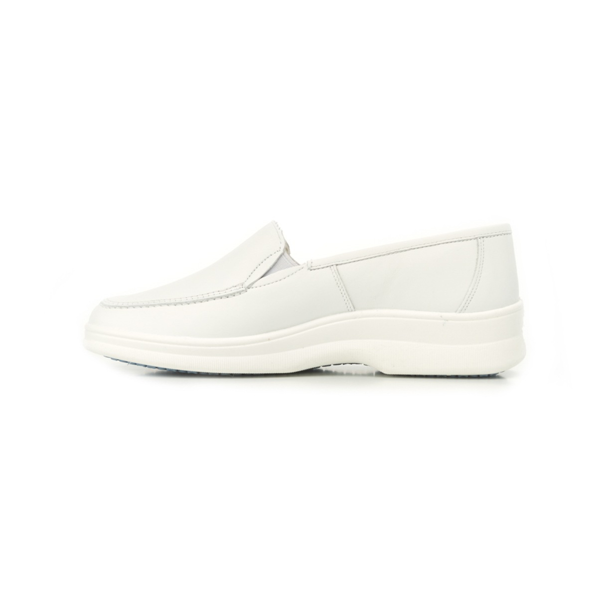 Mocasín De Servicio/Clínico Flexi Con Sistema De Mejor Agarre Para Mujer - Estilo 05812 Blanco