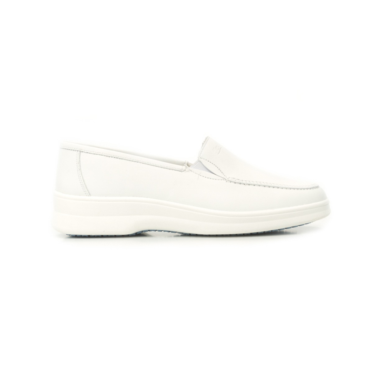 Mocasín De Servicio/Clínico Flexi Con Sistema De Mejor Agarre Para Mujer - Estilo 05812 Blanco