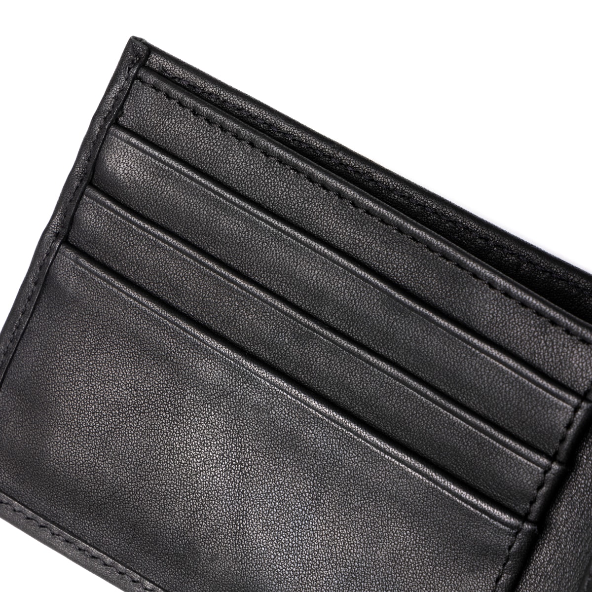 Billetera Quirelli para Hombre con Refuerzo Interno Estilo 070102 Negro
