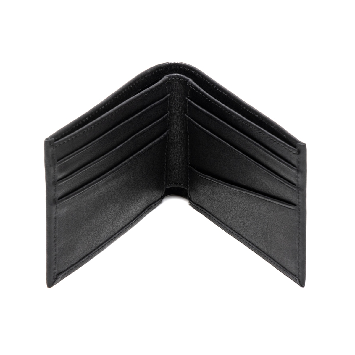 Billetera Quirelli para Hombre con Refuerzo Interno Estilo 070102 Negro