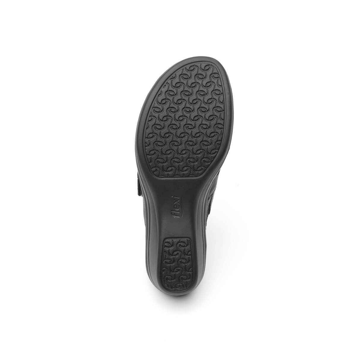 Sandalia Casual Flexicon Doble Velcro Para Mujer - Estilo 100002 Negro