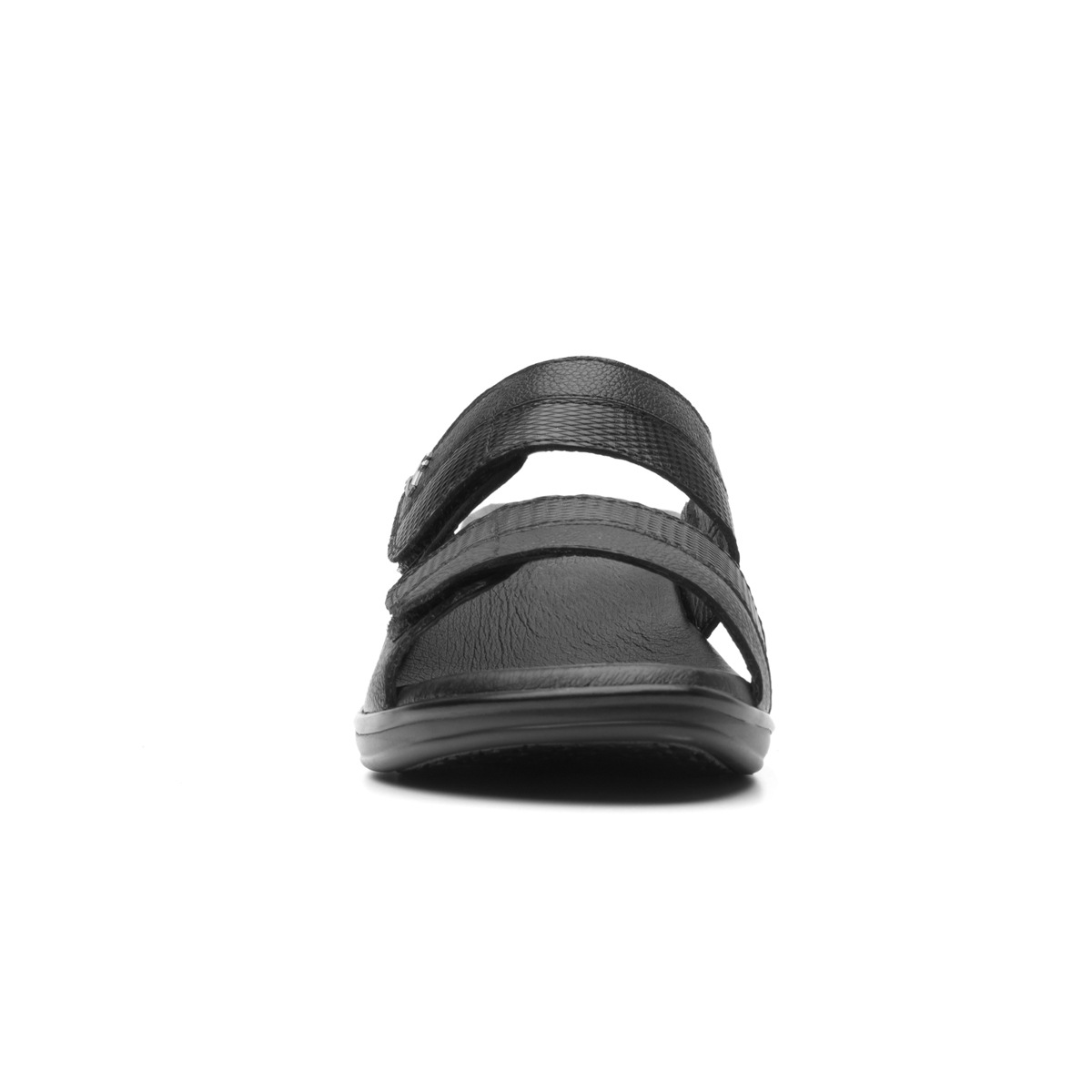 Sandalia Casual Flexicon Doble Velcro Para Mujer - Estilo 100002 Negro