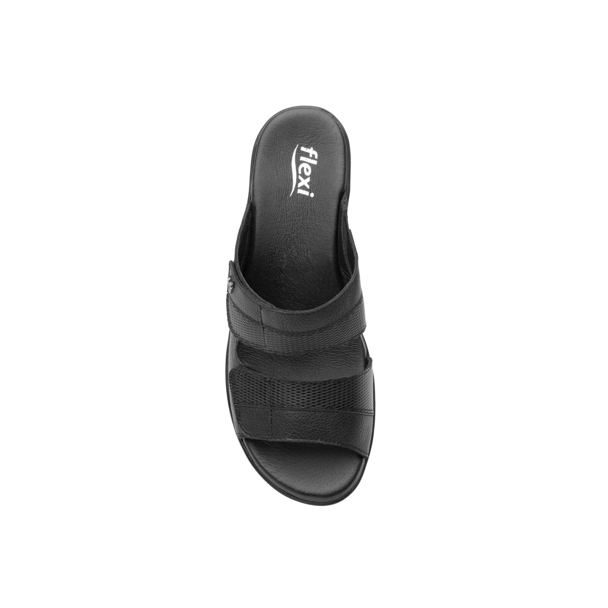 Sandalia Casual Flexicon Doble Velcro Para Mujer - Estilo 100002 Negro