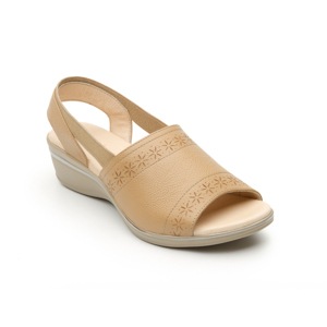 Sandalia Casual Flexi Con Autoajuste Para Mujer - Estilo 100003 Beige Sandalia Casual Flexi Con Autoajuste Para Mujer - Estilo 100003 Beige