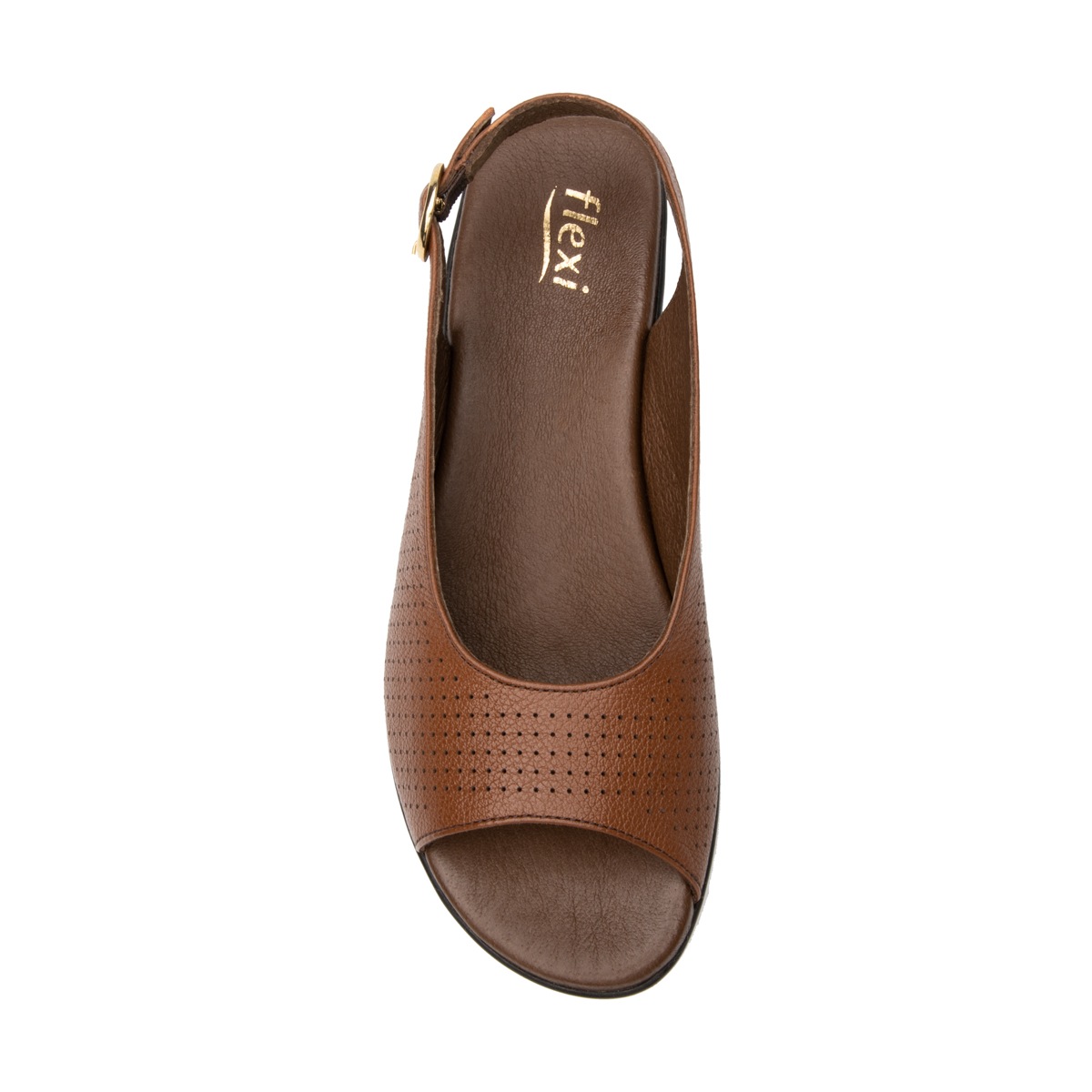 Sandalia Casual Flexi para Mujer Estilo 100011 Café