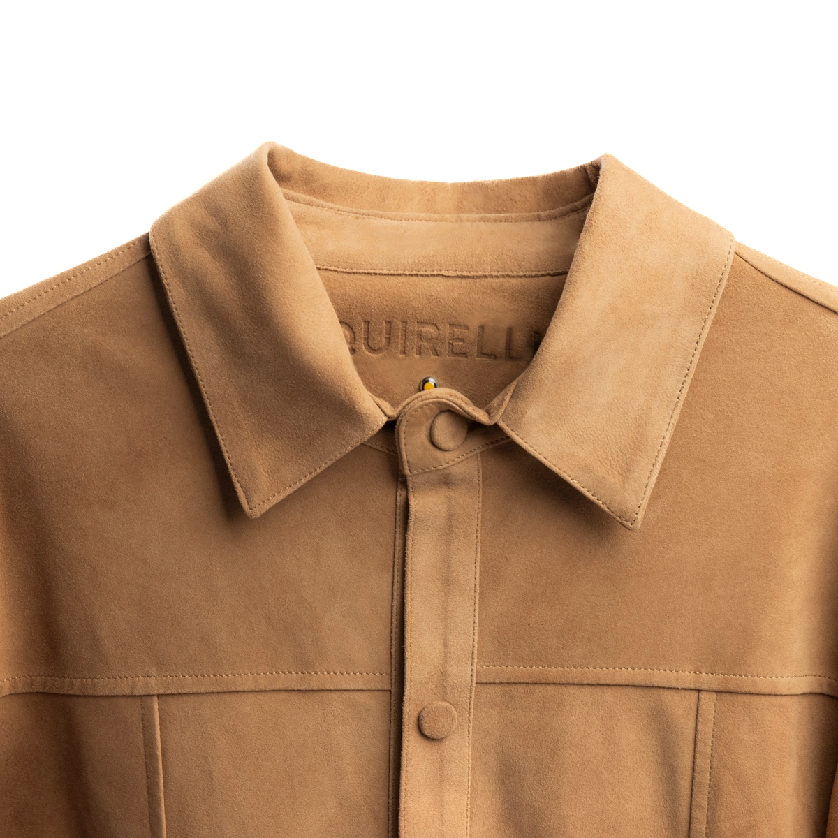 Camisola Quirelli para Hombre con Piel De Borrego Estilo 100101 Camel