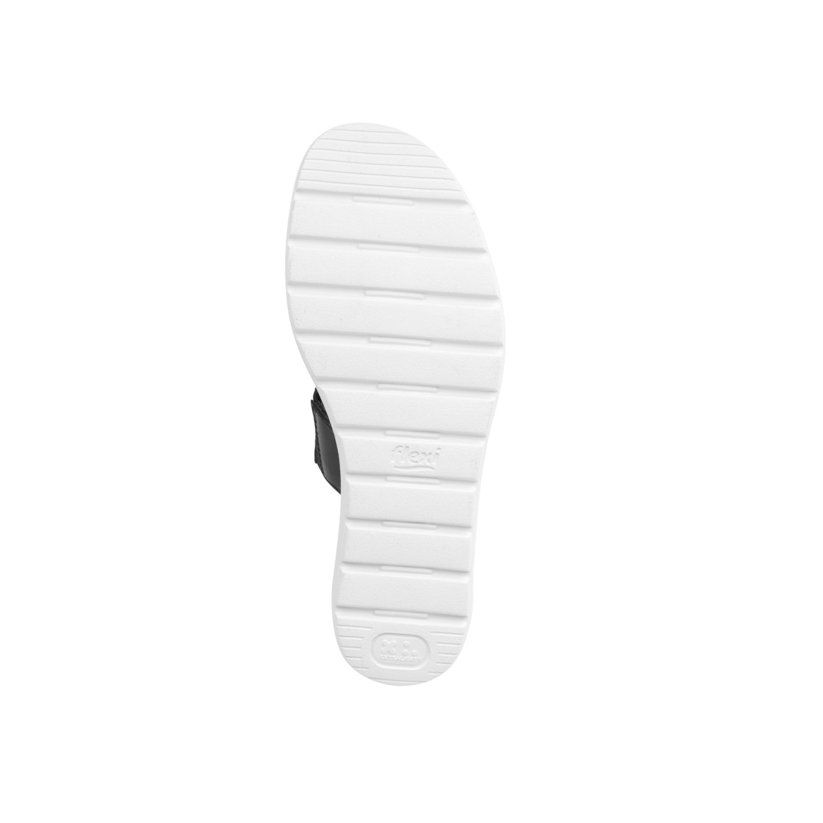 Sandalia De Playa Flexi Con Detalle De Perlas Para Mujer - Estilo 100101 Negro