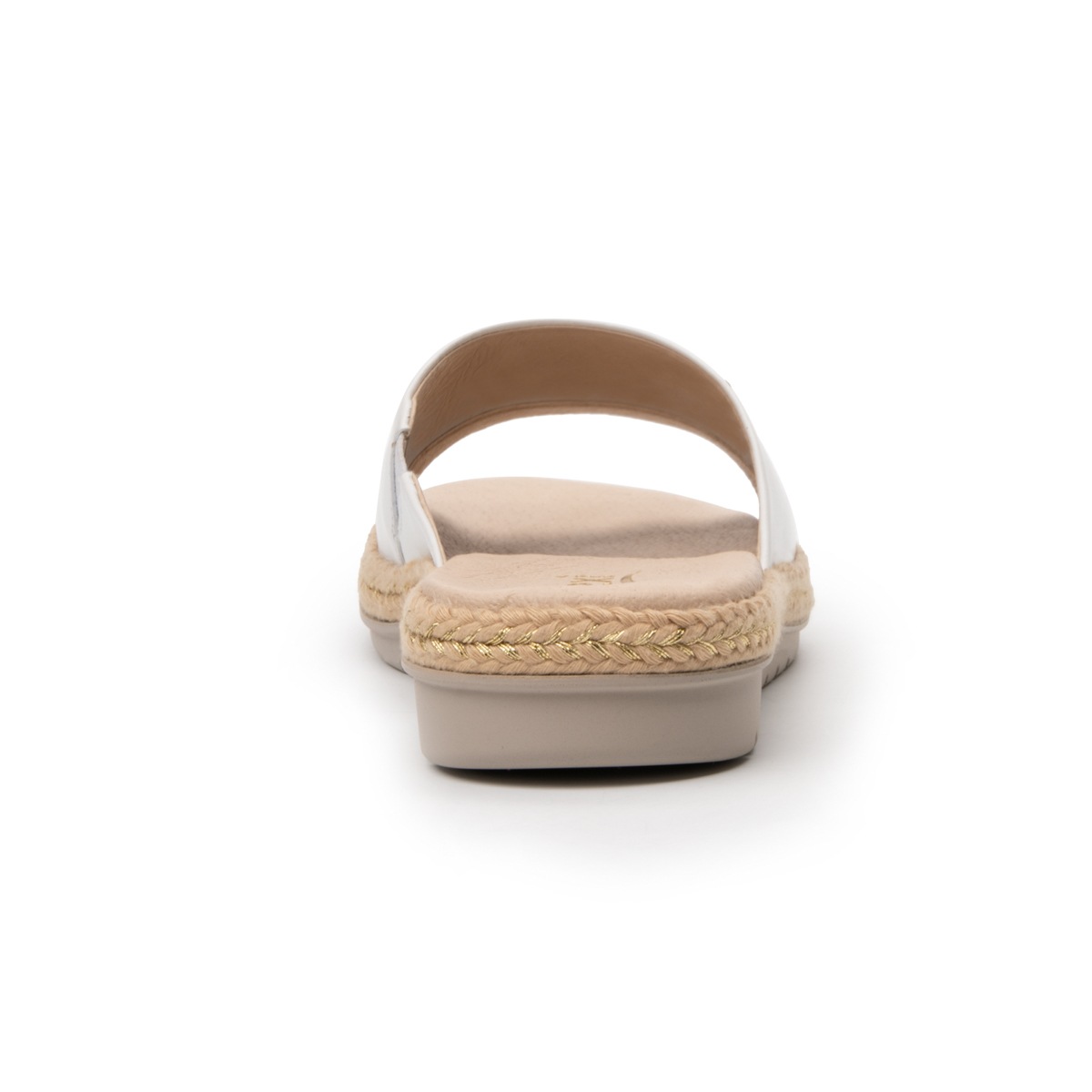 Sandalia Casual Flexi para Mujer con Suela Extra Ligera Estilo 100201 White