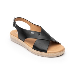 Sandalia Casual Flexi para Mujer con Suela Extra Ligera Estilo 100206 Black Sandalia Casual Flexi para Mujer con Suela Extra Ligera Estilo 100206 Black
