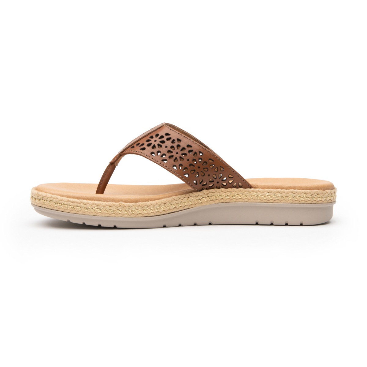 Sandalia Casual Flexi para Mujer con Suela Extra Ligera Estilo 100211 Café