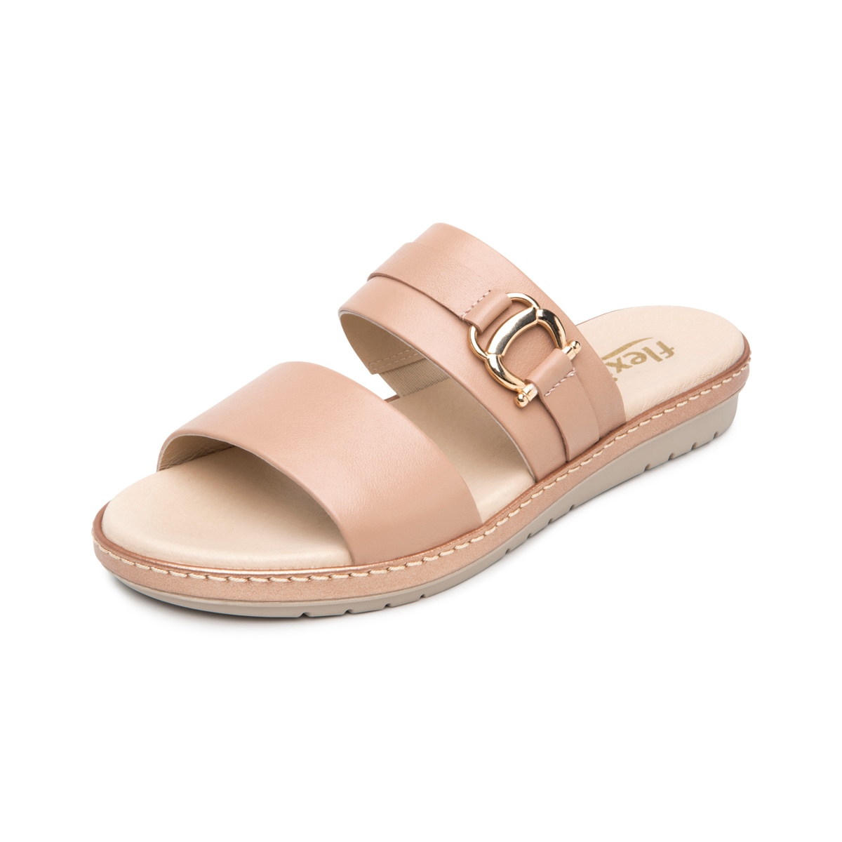 Sandalia Confort Casual Flexi para Mujer 100% Piel Estilo 100232 Petalos