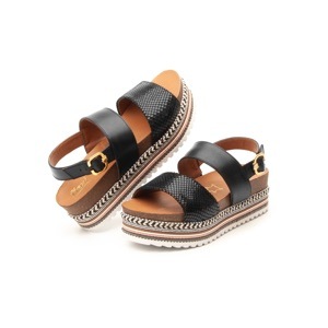 Sandalia De Playa Flexi Con Plantilla Anatómica Para Mujer - Estilo 100302 Negro Sandalia De Playa Flexi Con Plantilla Anatómica Para Mujer - Estilo 100302 Negro