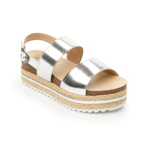 Sandalia De Playa Flexi Con Plantilla Anatómica Para Mujer - Estilo 100302 Plata Sandalia De Playa Flexi Con Plantilla Anatómica Para Mujer - Estilo 100302 Plata