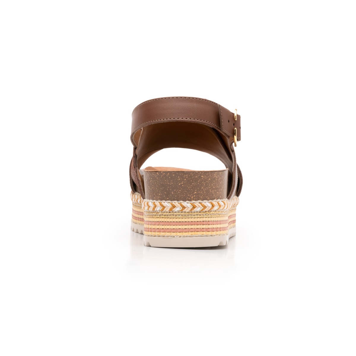 Sandalia Casual Flexi Con Plantilla Anatómica Para Mujer - Estilo 100304 Coffe
