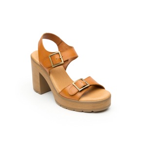 Sandalia Casual Flexi Con Doble Hebilla Para Mujer - Estilo 100602 Miel Sandalia Casual Flexi Con Doble Hebilla Para Mujer - Estilo 100602 Miel