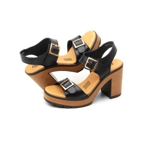 Sandalia Casual Flexi Con Doble Hebilla Para Mujer - Estilo 100602 Negro Sandalia Casual Flexi Con Doble Hebilla Para Mujer - Estilo 100602 Negro