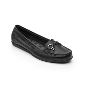 Mocasín Urbano Flexicon Plantilla Comfort Pad Para Mujer - Estilo 100901 Negro Mocasín Urbano Flexicon Plantilla Comfort Pad Para Mujer - Estilo 100901 Negro