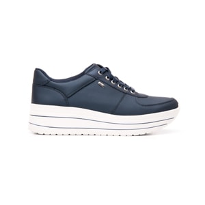 Sneaker Urbano Flexi Con Suela Creeper Para Mujer - Estilo 101001 Azul