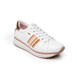 Sneaker Urbano Flexi Con Suela Creeper Para Mujer - Estilo 101002 Multicolor Sneaker Urbano Flexi Con Suela Creeper Para Mujer - Estilo 101002 Multicolor