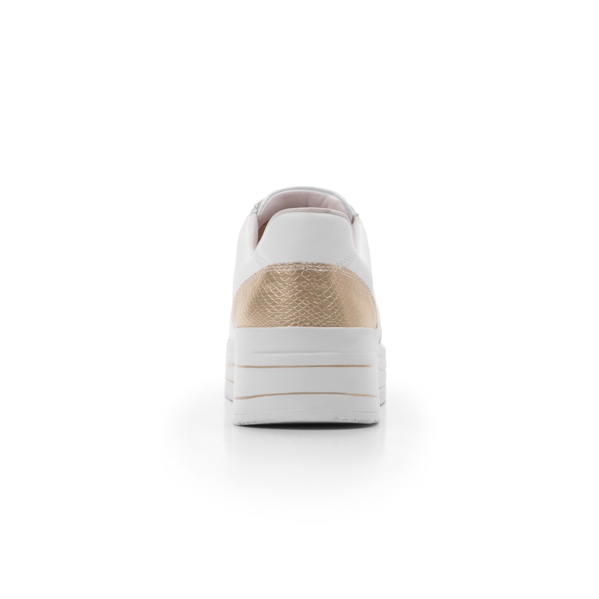 Sneaker Urbano Flexi Con Suela Creeper Para Mujer - Estilo 101005 Oro