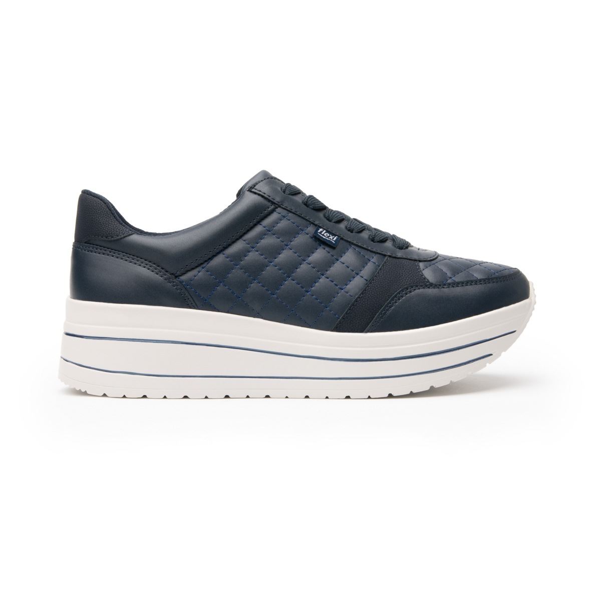 Sneaker Urbano Flexi para Mujer Estilo 101007 Azul