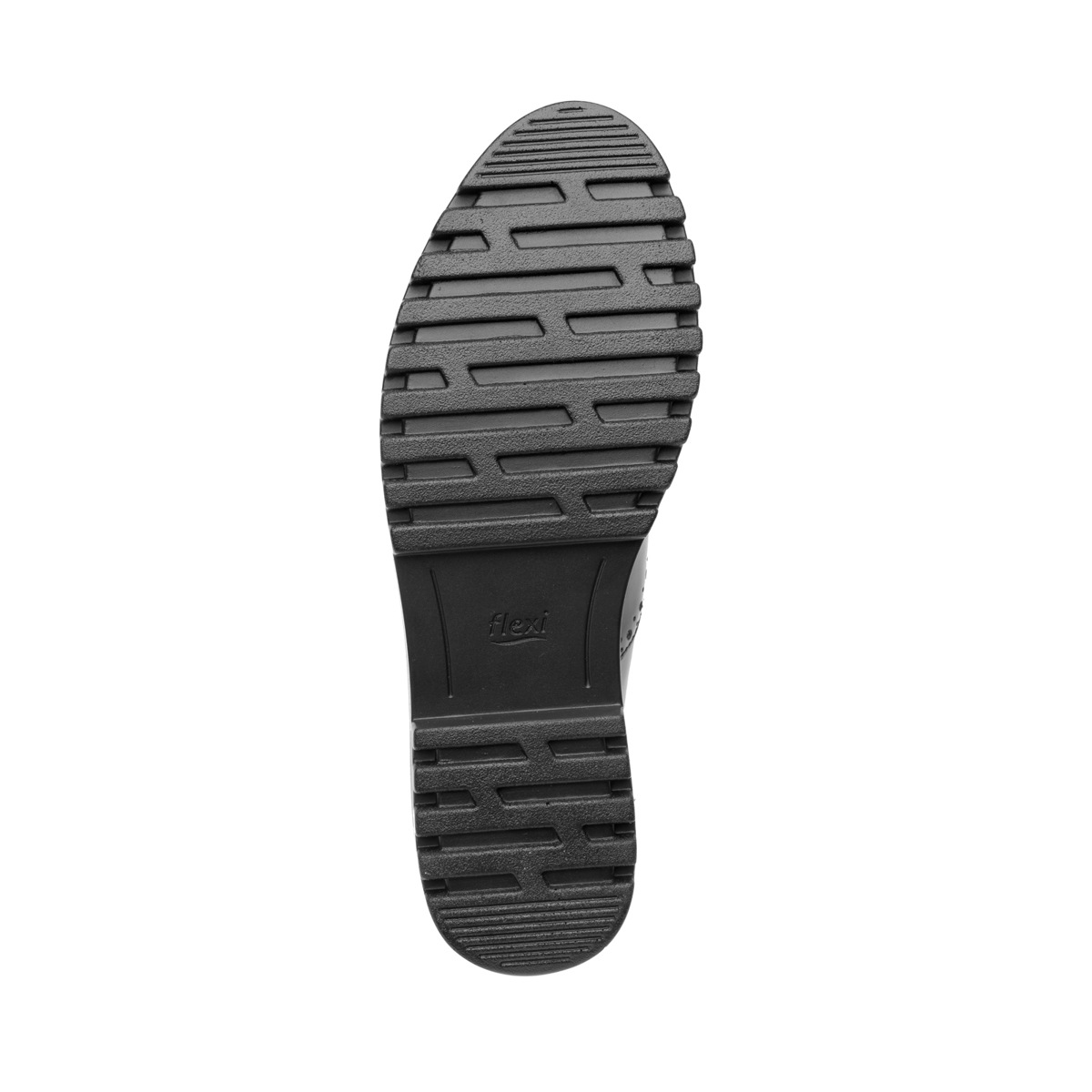 Zapato Casual Flexi Con Suela Creeper Para Mujer - Estilo 101103 Negro