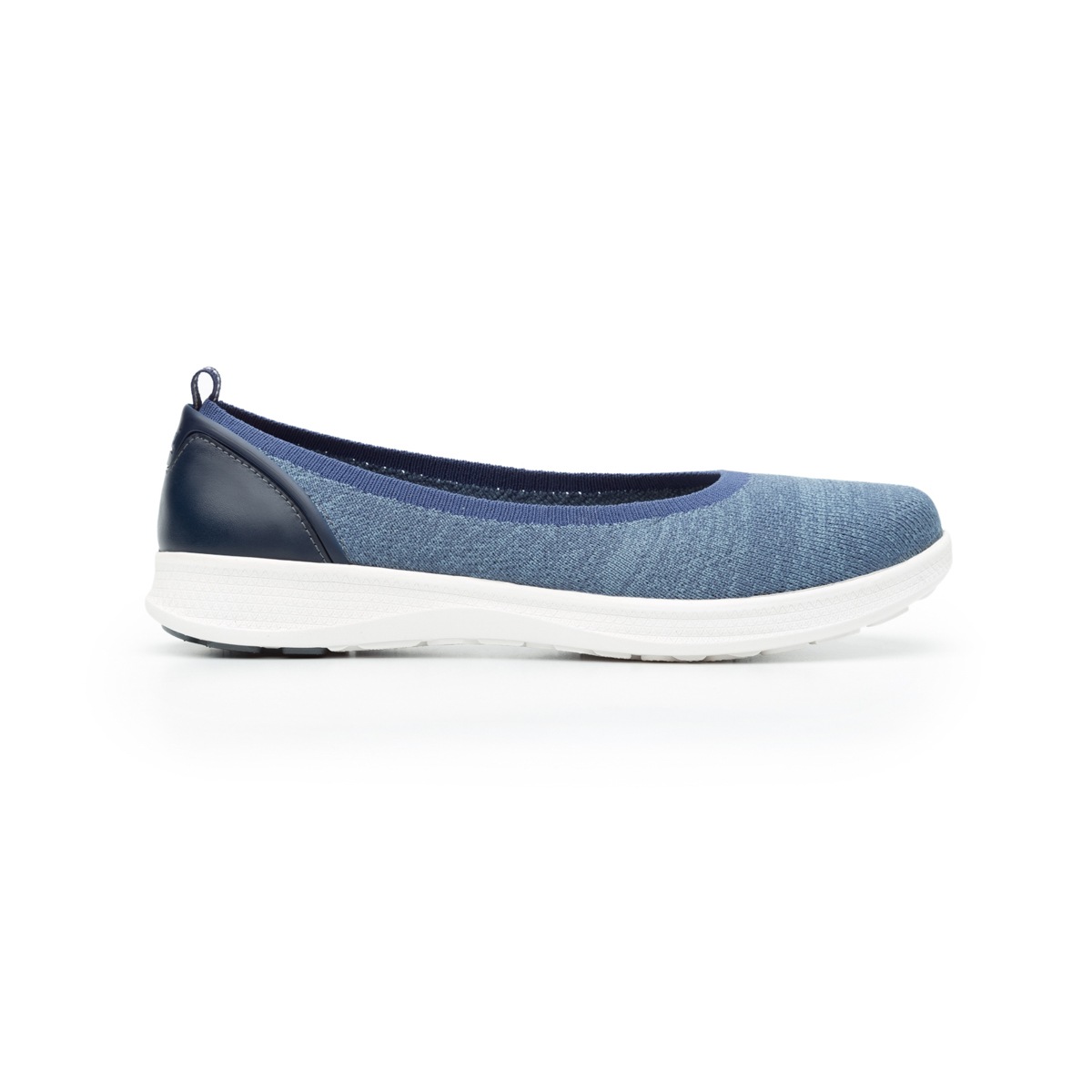 Flat Casual Sport Flexi Con Plantilla Recovery Form Para Mujer - Estilo 101301 Azul