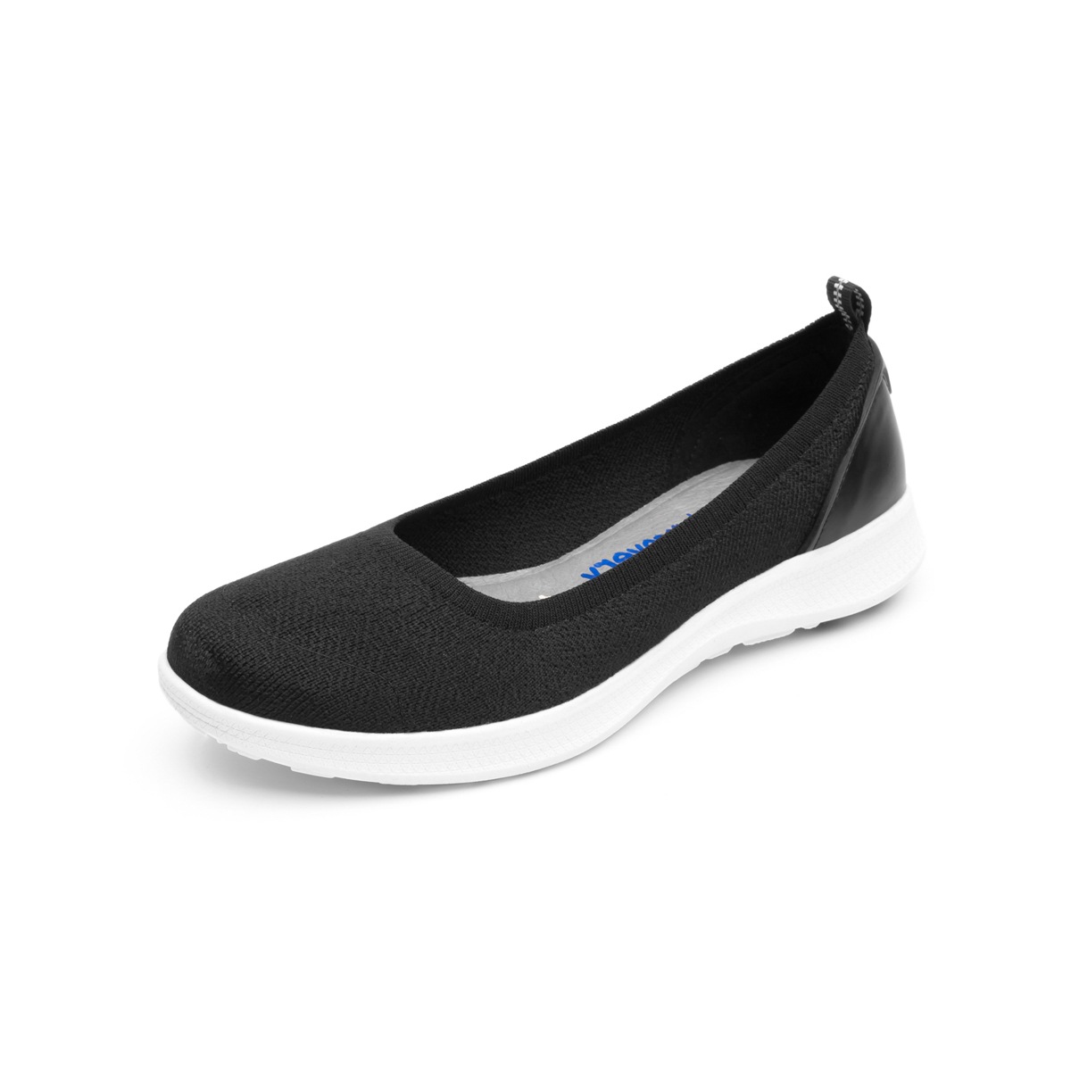 Flat Casual Sport Flexi Con Plantilla Recovery Form Para Mujer - Estilo 101301 Negro