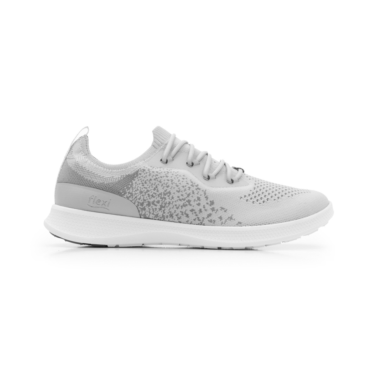 Sneaker Casual Sport Flexi Con Autoajuste Para Mujer - Estilo 101303 Gris