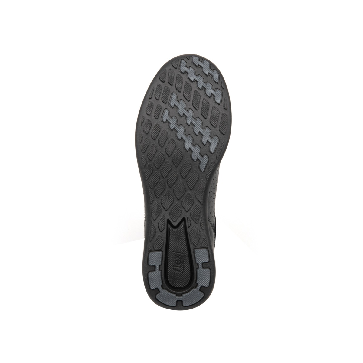 Sneaker Con Detalle Perforado Laterales Flexi para Mujer con Suela Flowtek y Recovery Form Estilo 101306 Negro