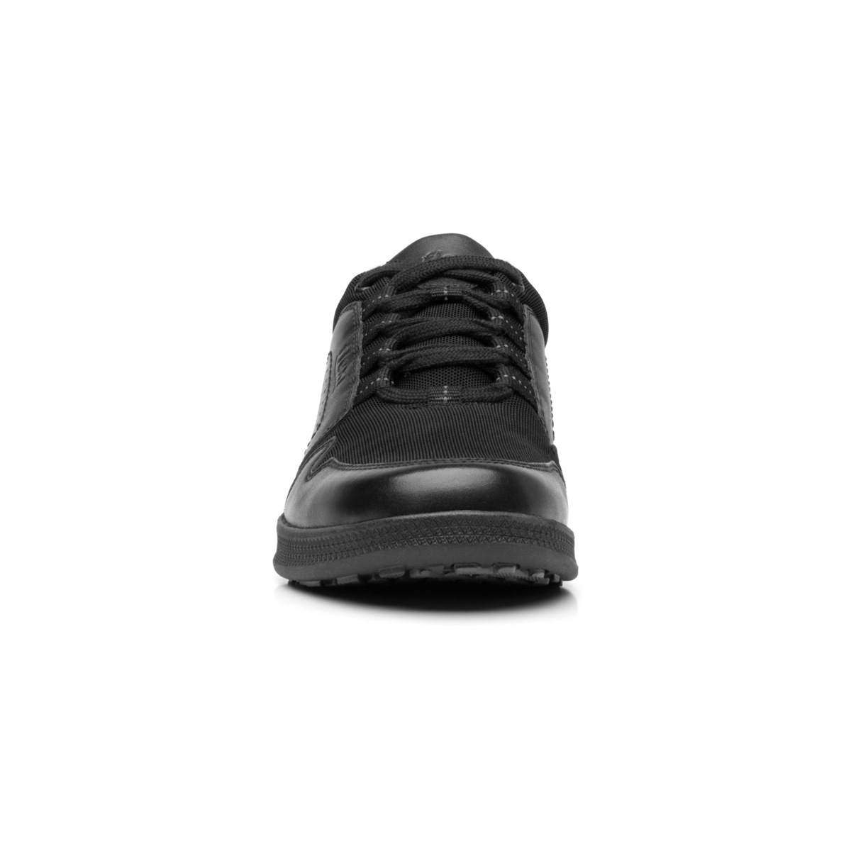 Sneaker Con Detalle Perforado Laterales Flexi para Mujer con Suela Flowtek y Recovery Form Estilo 101306 Negro