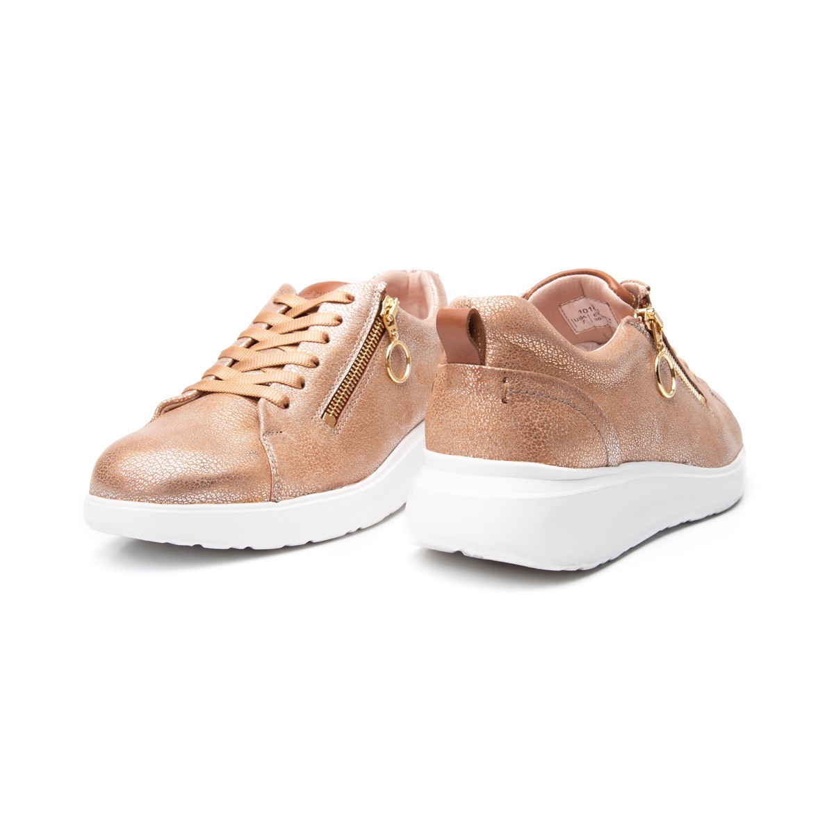 Sneaker Casual Sport Flexi Con Suela Extra Ligera Flowtek Para Mujer - Estilo 101401 Rosa