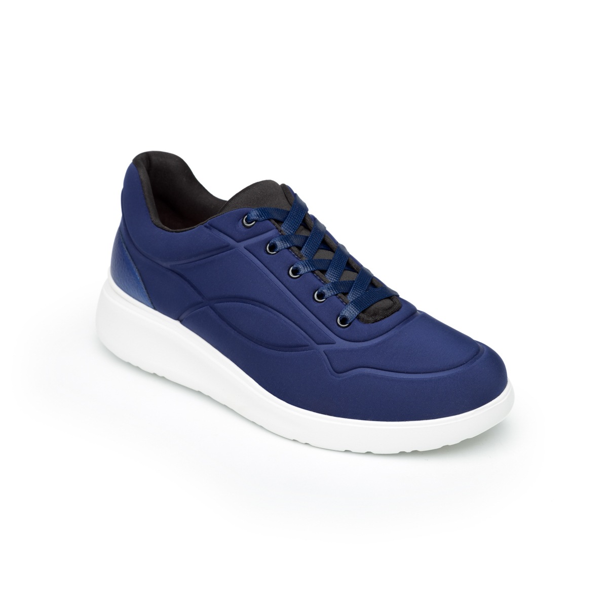 Sneaker Casual Sport Flexi Con Suela Extra Ligera Flowtek Para Mujer - Estilo 101402 Azul