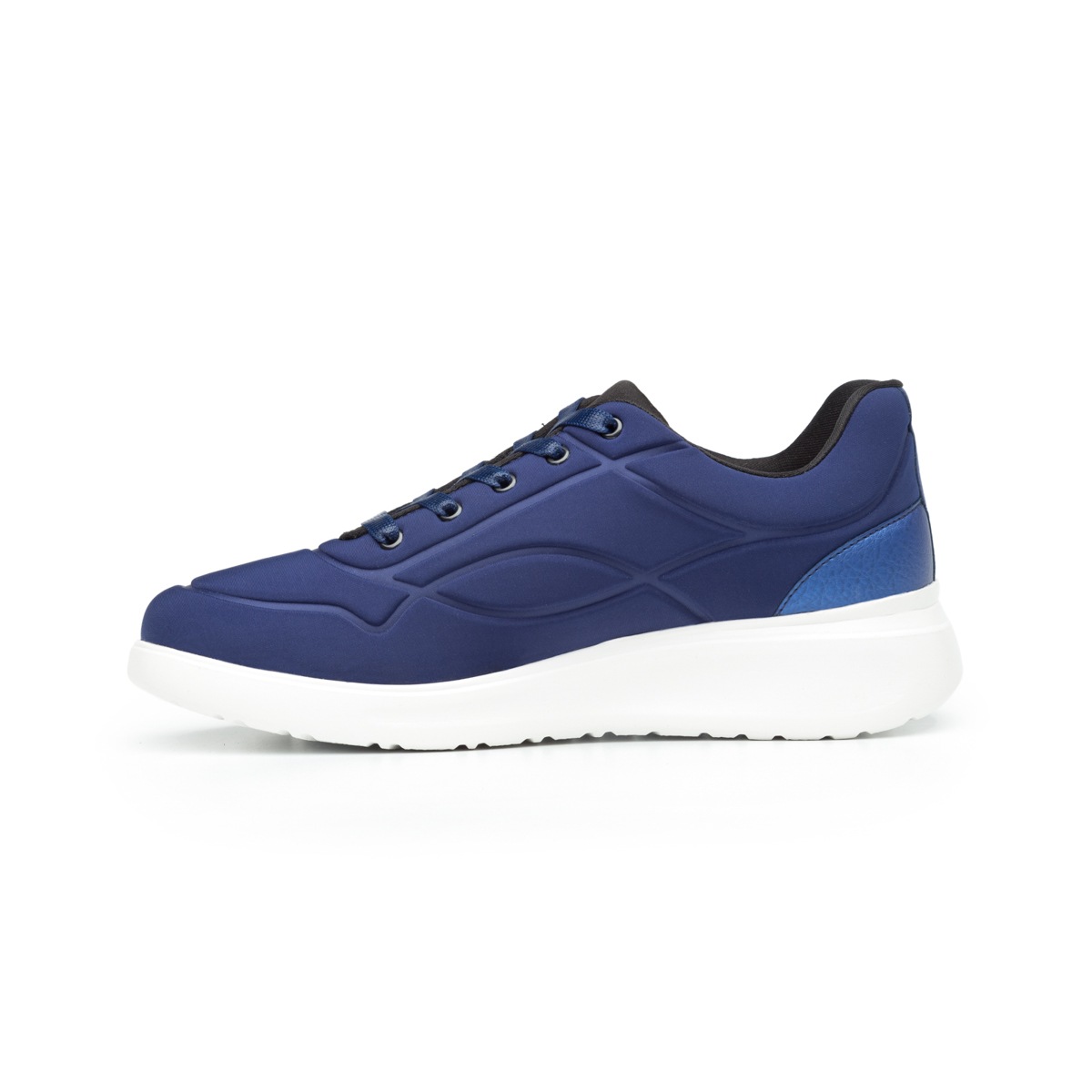 Sneaker Casual Sport Flexi Con Suela Extra Ligera Flowtek Para Mujer - Estilo 101402 Azul