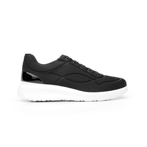 Sneaker Casual Sport Flexi Con Suela Extra Ligera Flowtek Para Mujer - Estilo 101402 Negro Sneaker Casual Sport Flexi Con Suela Extra Ligera Flowtek Para Mujer - Estilo 101402 Negro