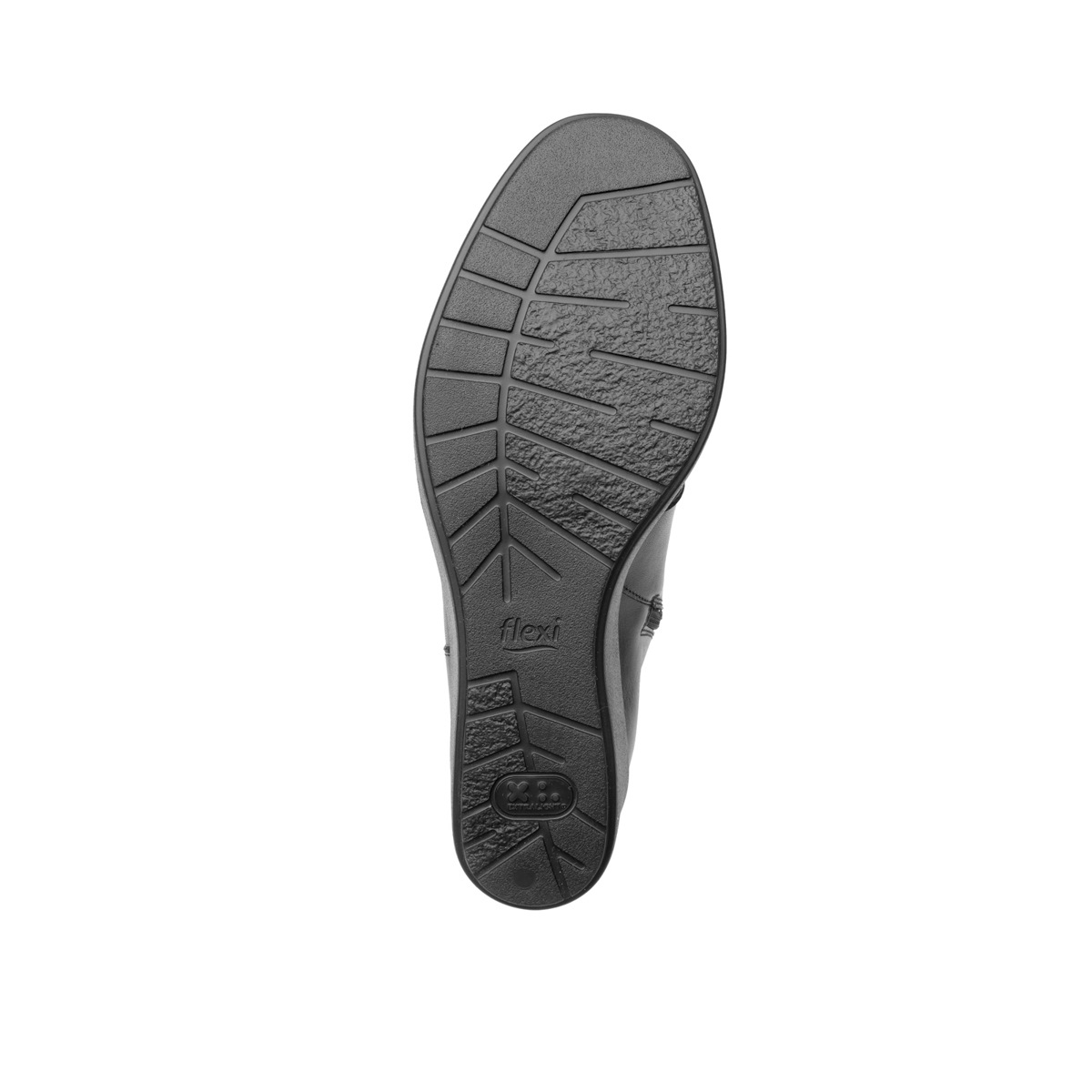 Botín Casual Flexi Con Cuña Para Mujer - Estilo 101507 Negro