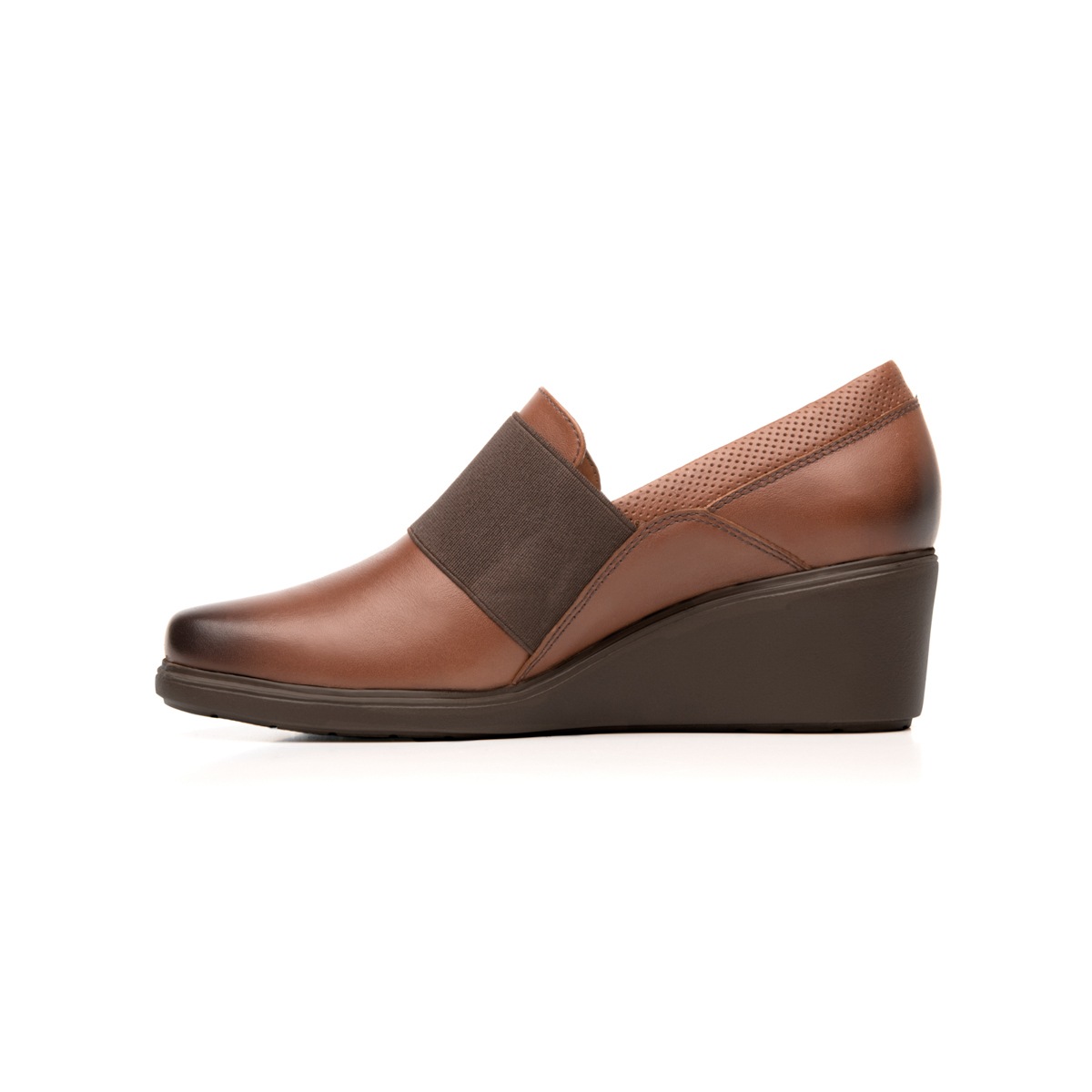 Loafer Con Plataforma Flexi para Mujer con Sistema Flowtek Estilo 101509 Cafe