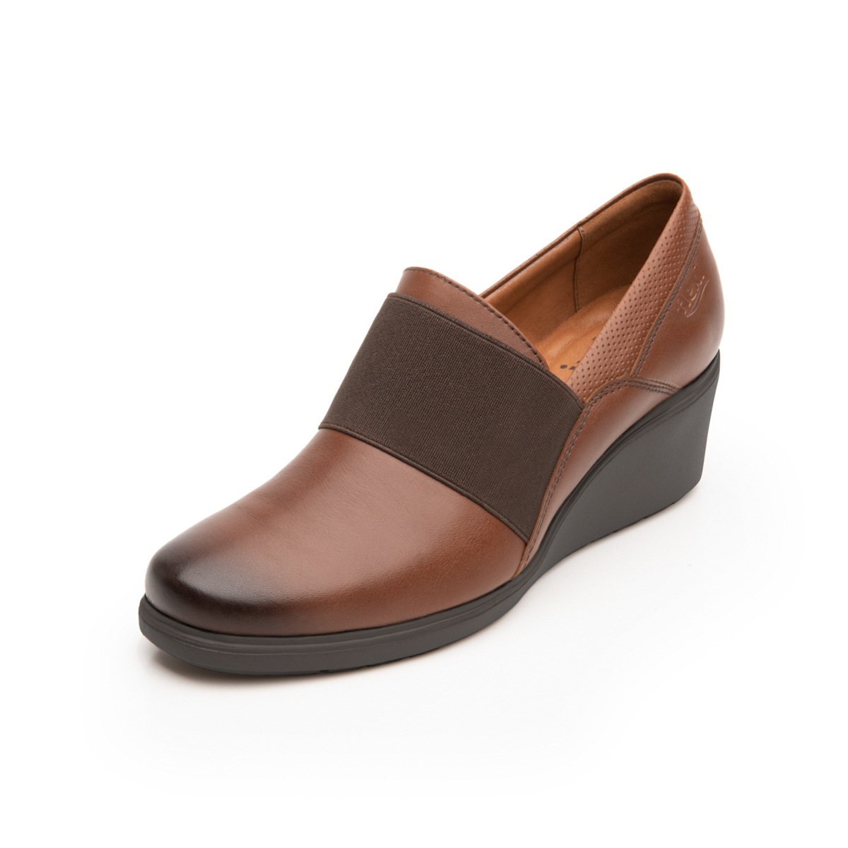 Loafer Con Plataforma Flexi para Mujer con Sistema Flowtek Estilo 101509 Cafe