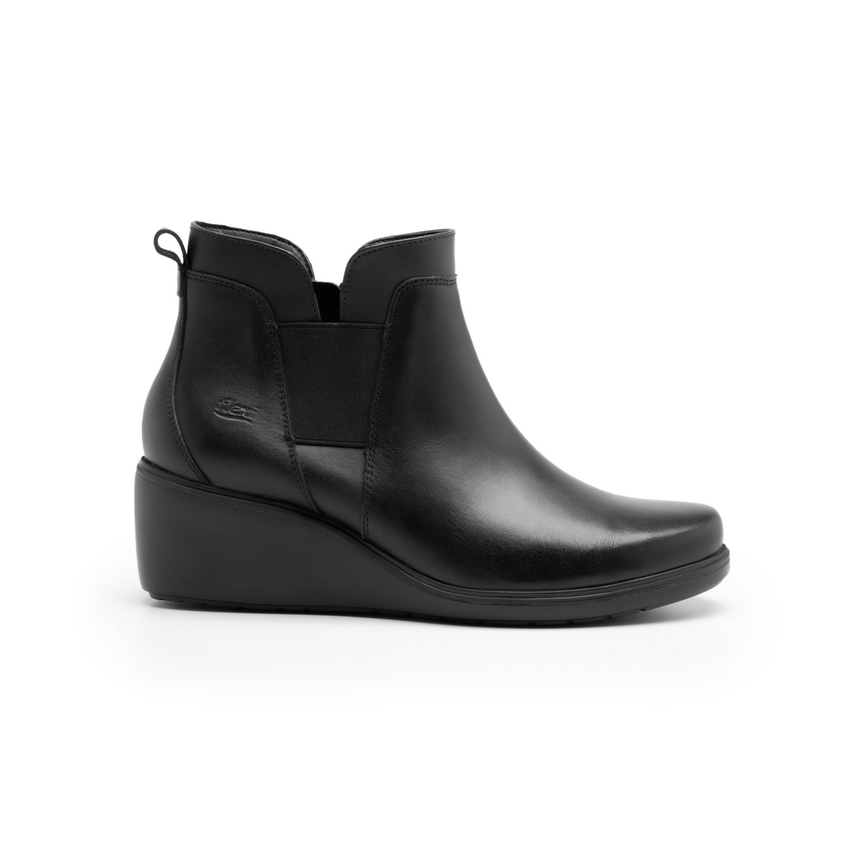 Botín Con Plataforma Flexi para Mujer con Sistema Flowtek Estilo 101510 Negro