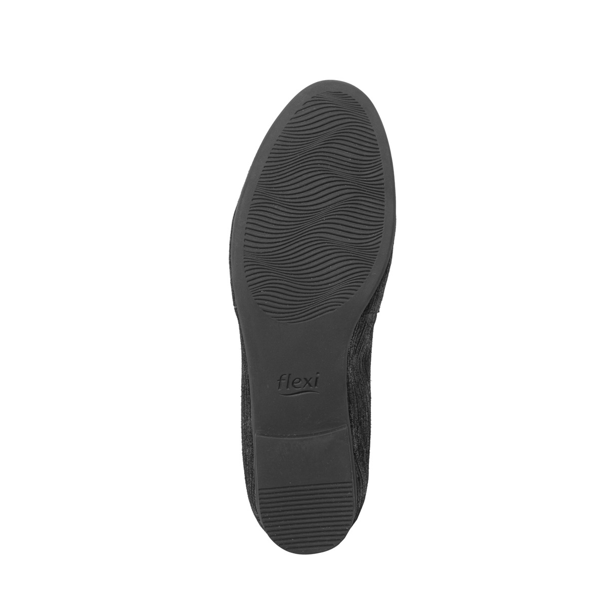 Flat Casual Flexi Con Plantilla Comfort Pad Para Mujer - Estilo 101701 Negro