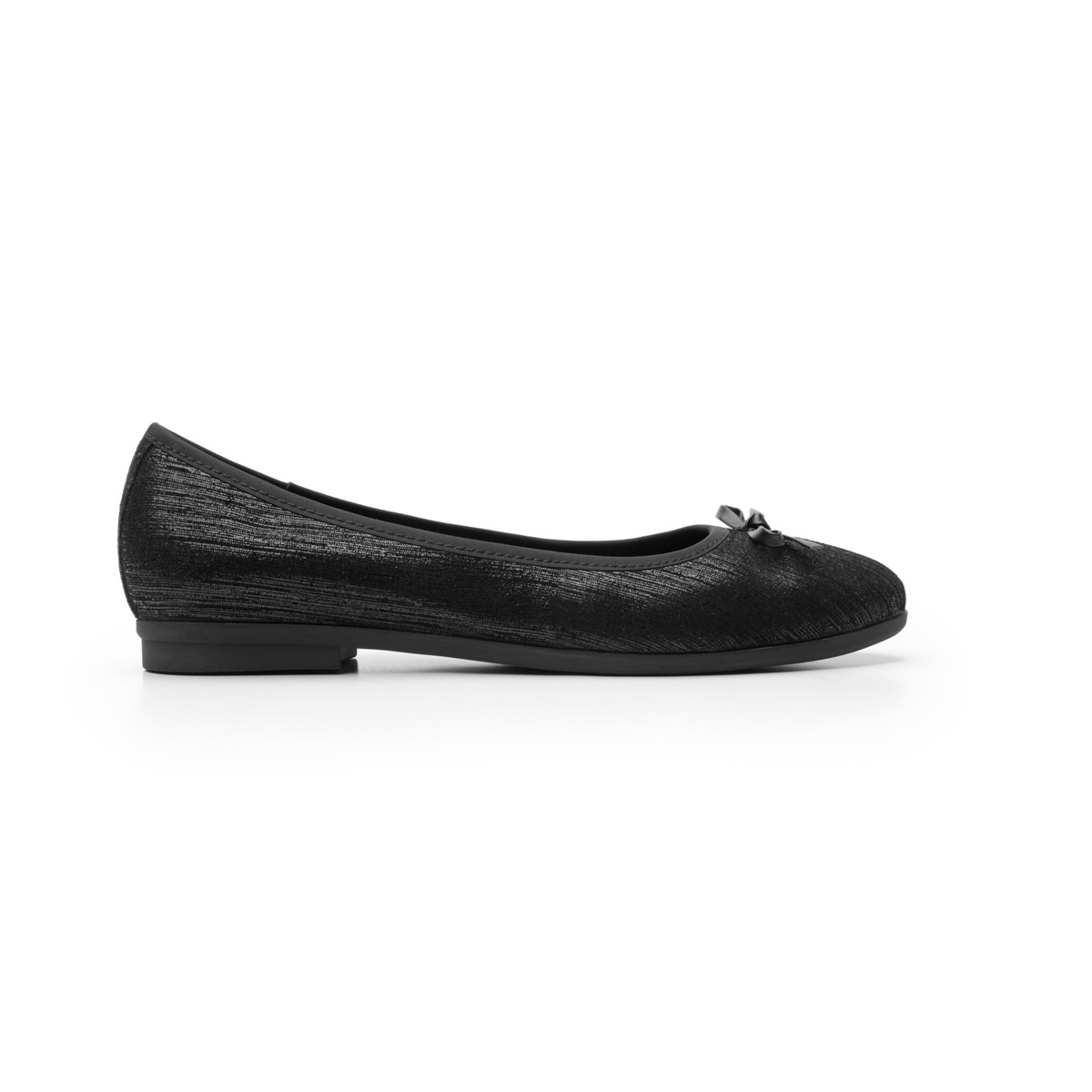 Flat Casual Flexi Con Plantilla Comfort Pad Para Mujer - Estilo 101701 Negro
