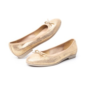 Flat Casual Flexi Con Plantilla Comfort Pad Para Mujer - Estilo 101701 Oro Flat Casual Flexi Con Plantilla Comfort Pad Para Mujer - Estilo 101701 Oro