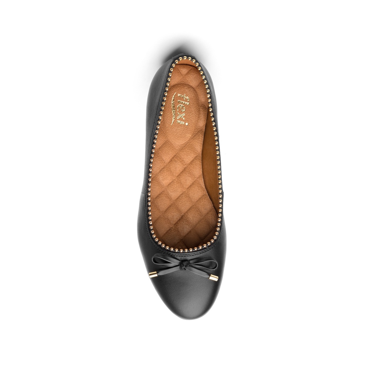 Flat Casual Flexi Con Plantilla Comfort Pad Para Mujer - Estilo 101702 Negro