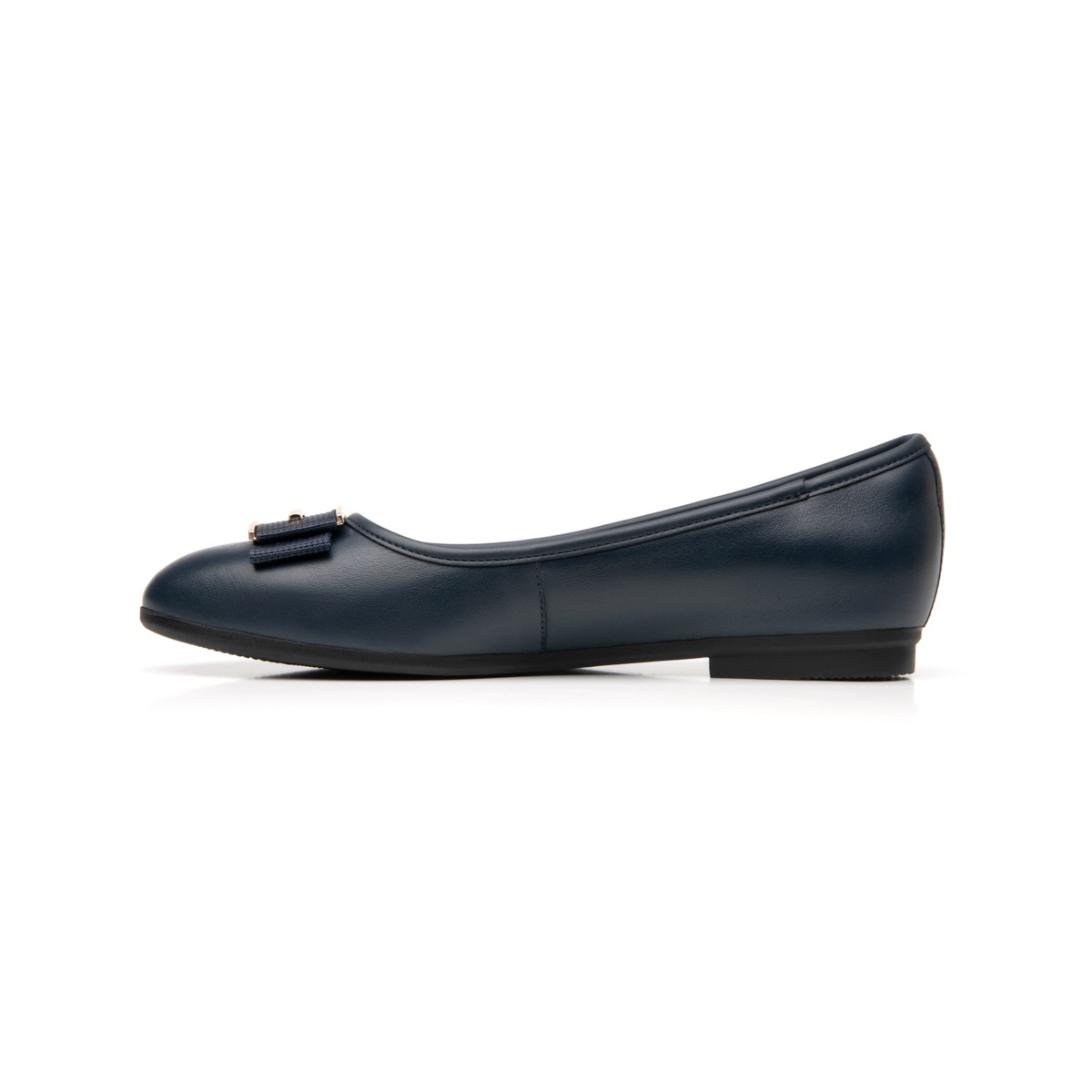 Ballerina Con Herraje Flexi para Mujer con Plantilla Comfort Pad Estilo 101705 Azul