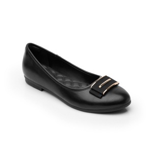 Ballerina Con Herraje Flexi para Mujer con Sistema de Mejor Agarre y Recovery Form Estilo 101705 Negro Ballerina Con Herraje Flexi para Mujer con Sistema de Mejor Agarre y Recovery Form Estilo 101705 Negro