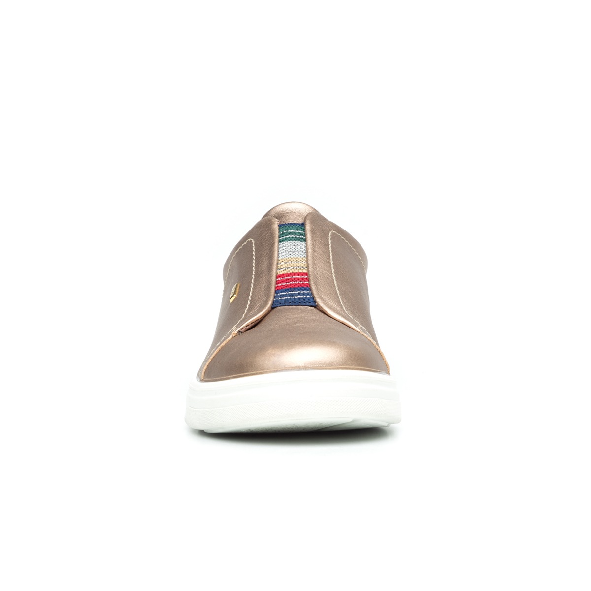 Sneaker Casual Sport Flexi Con Plantilla Removible Para Mujer - Estilo 101801 Bronce