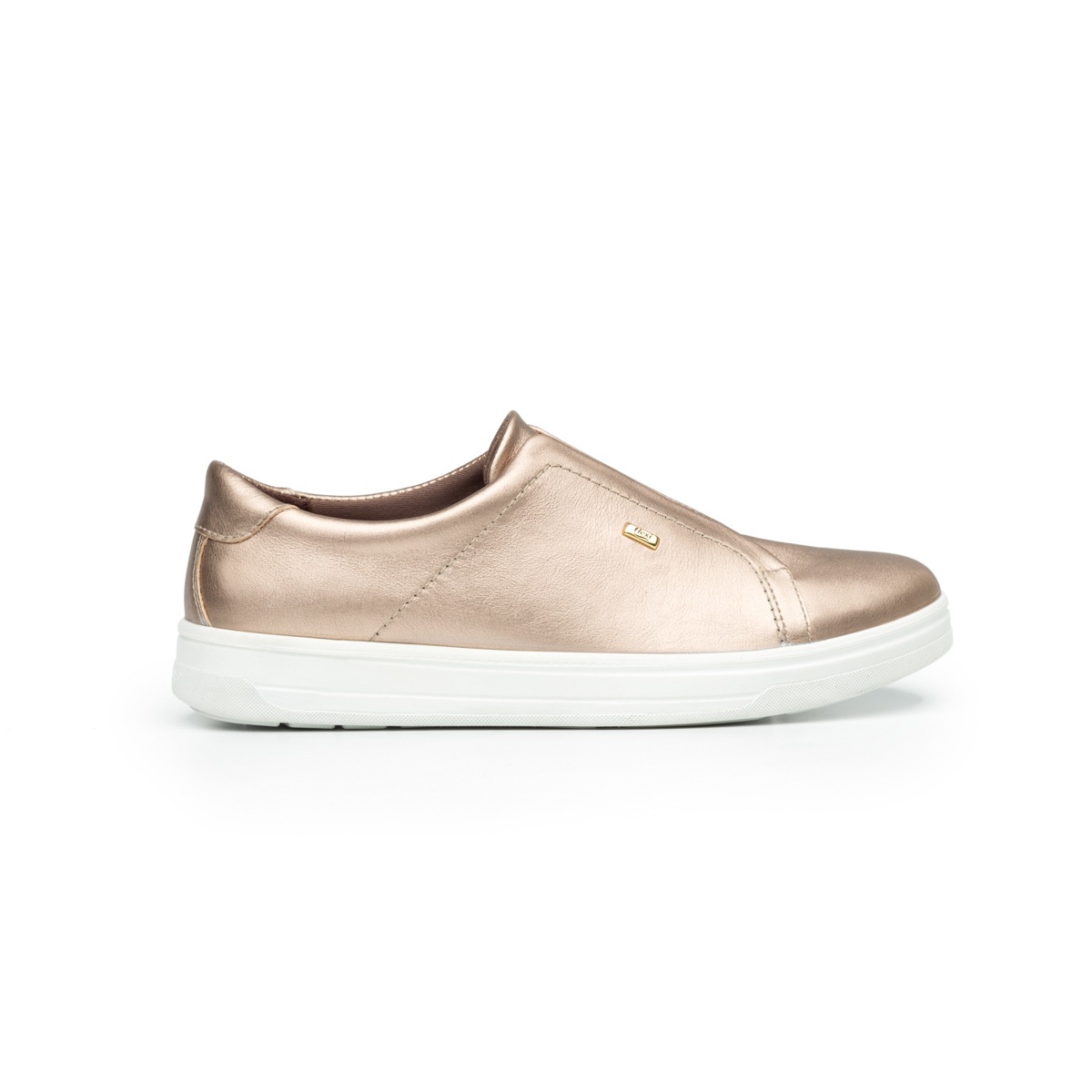 Sneaker Casual Sport Flexi Con Plantilla Removible Para Mujer - Estilo 101801 Bronce