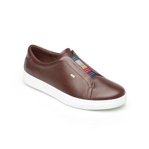 Sneaker Casual Sport Flexi Con Plantilla Removible Para Mujer - Estilo 101801 Café Sneaker Casual Sport Flexi Con Plantilla Removible Para Mujer - Estilo 101801 Café